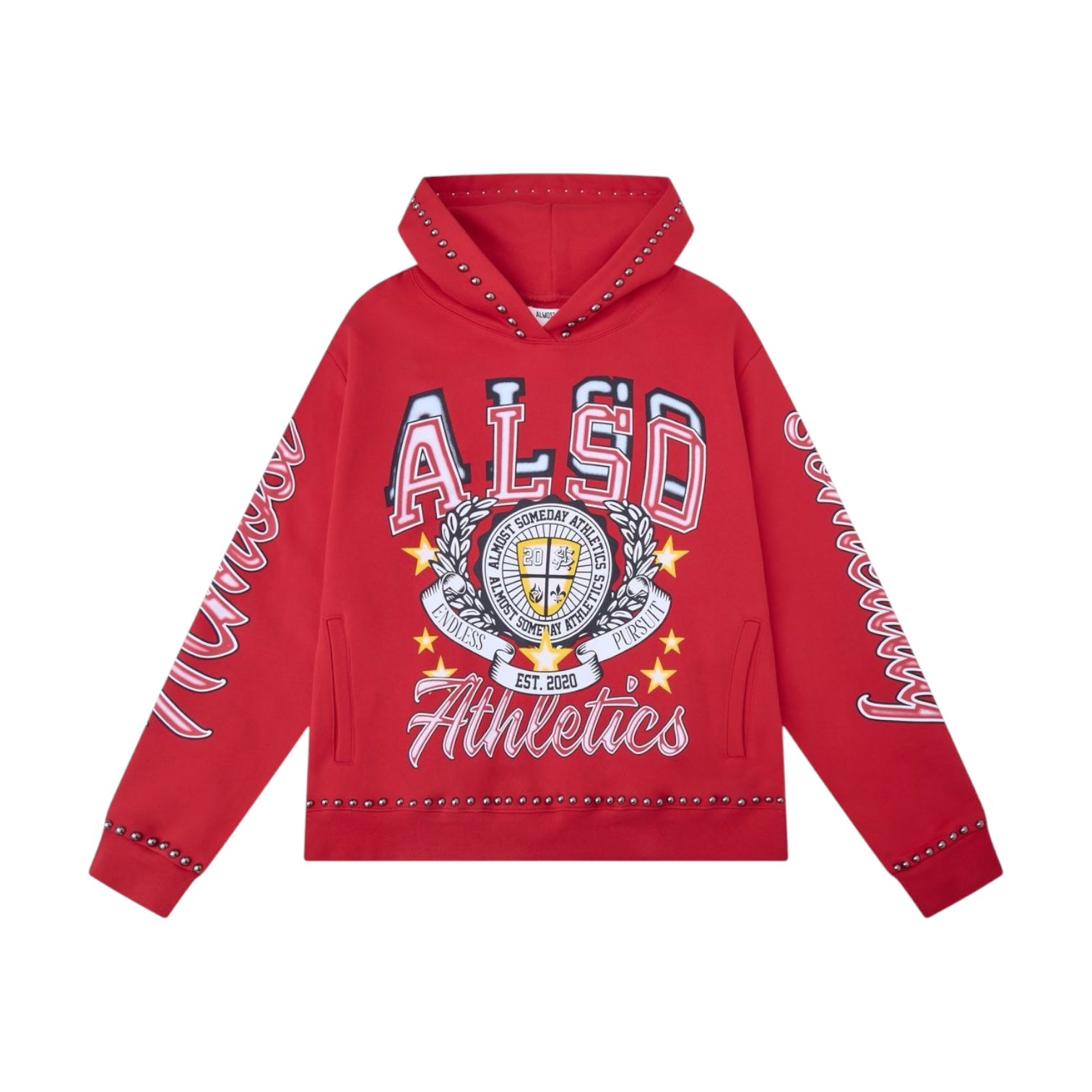 ALMOST SOMEDAY: Athletics Hoodie 012